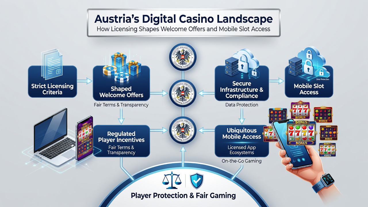 Mobile slot gameplay on a licensed Austrian casino app highlighting secure access and bonus integration
